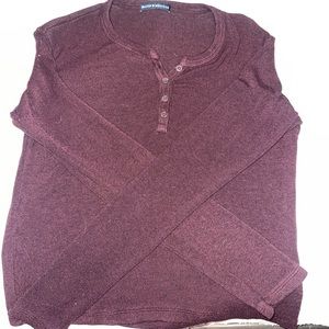 brandy melville maroon sweater